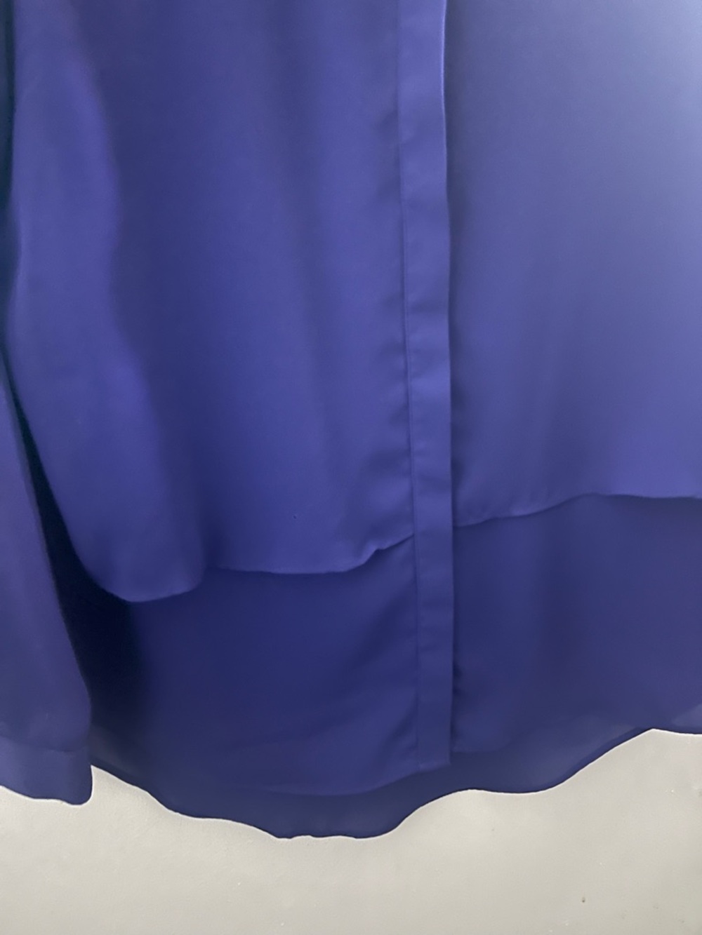 Apt. 9 Women's violet Long-Sleeve Button-Front Blouse - Picture 6 of 9